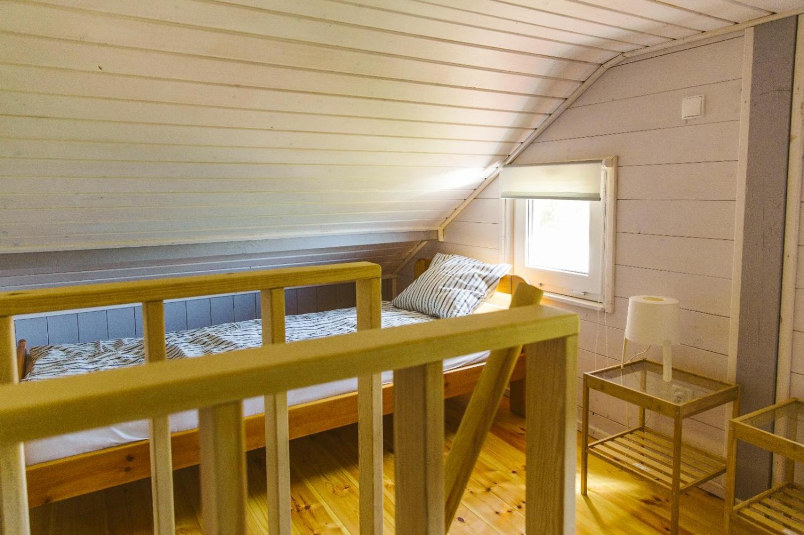 Surf Domki Habenda Z Sauna Ogrodowa Sarbsk Exterior foto